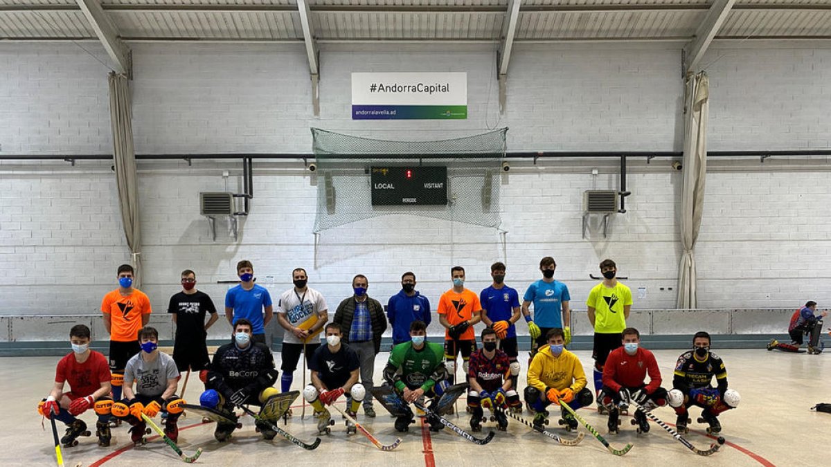 Entrenaments anteriors de la selecció.