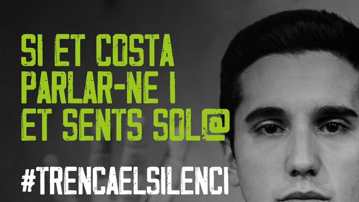 Silvio Moreira en un dels cartells de la campanya.