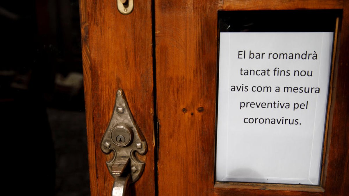 Hoteleria i restauració va ser el sector més perjudicat.