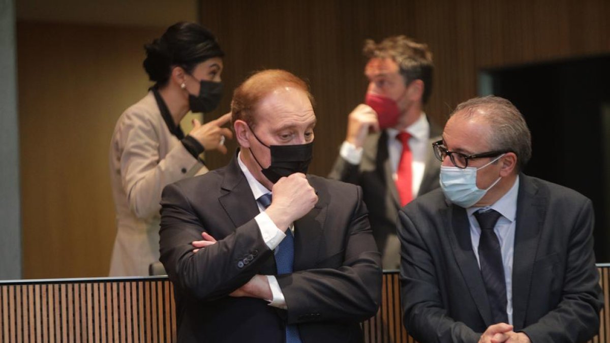 Josep Pintat i Joan Carles Camp al Consell General