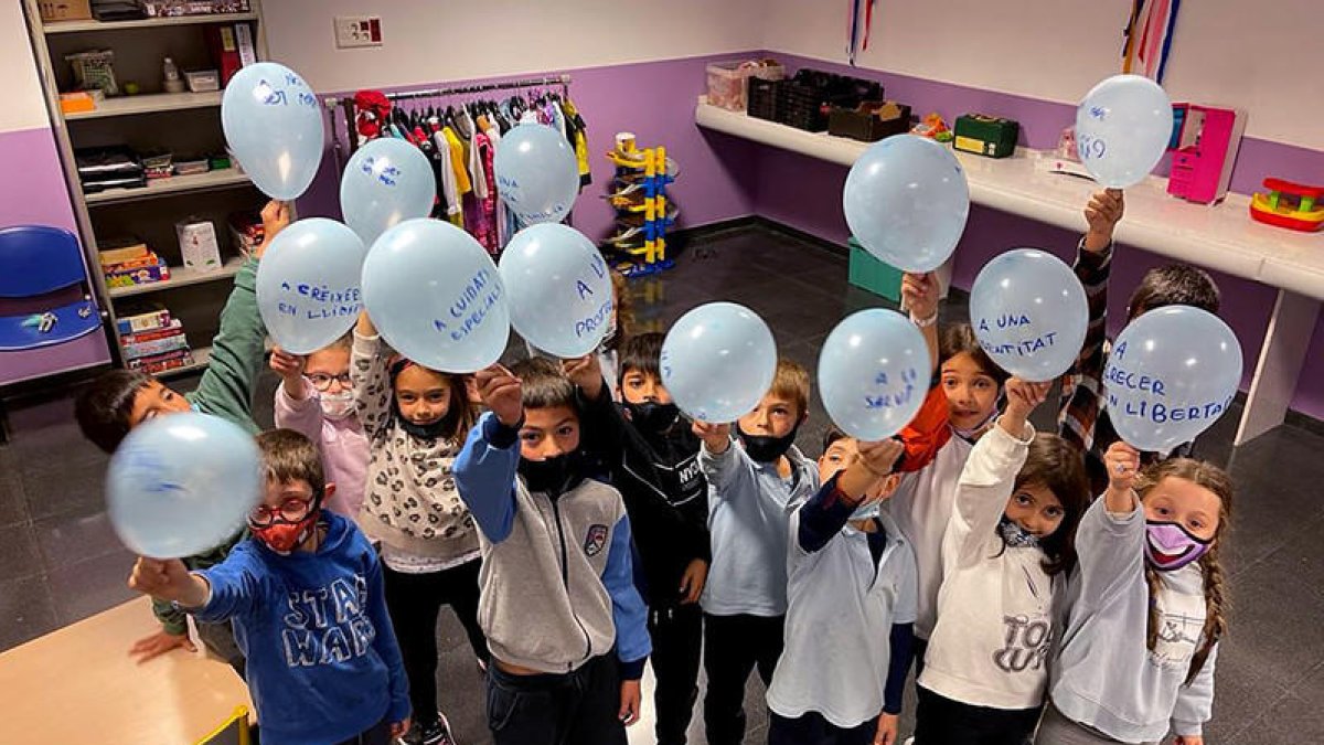 Celebració del dia mundial de la infància a les escoles bressol comunals