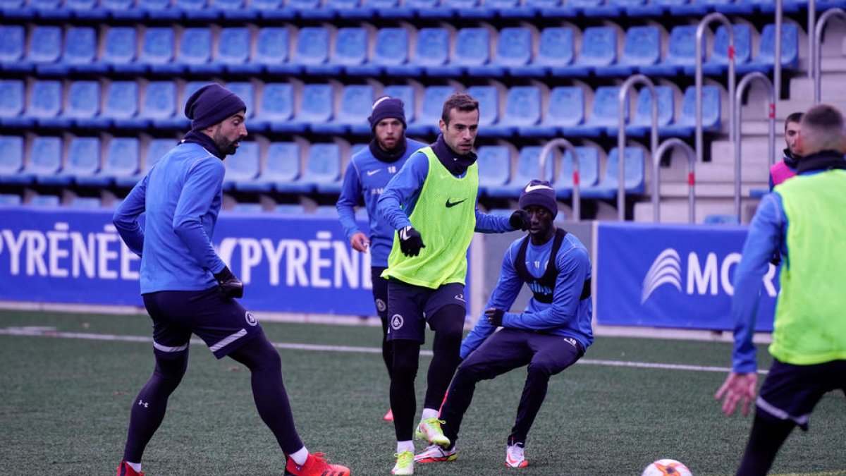 L'FC Andorra espera mantenir la bona tendència a l'Estadi Nacional.