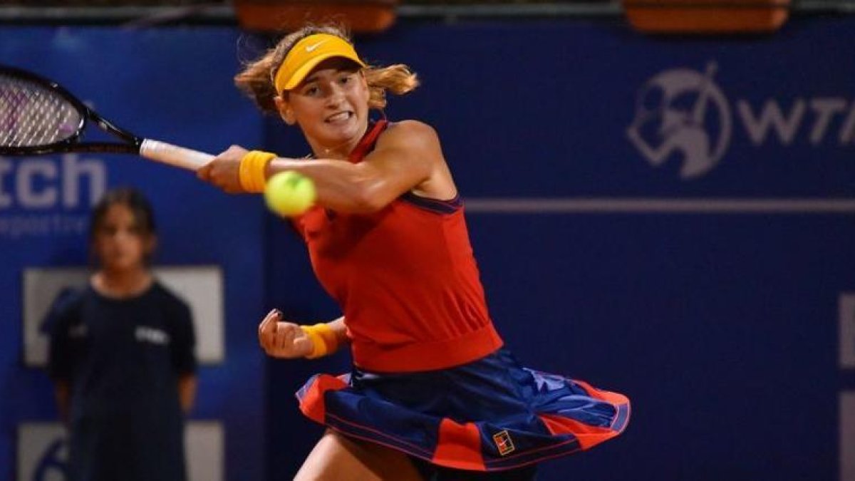 Vicky Jiménez Kasintseva durant el partit.