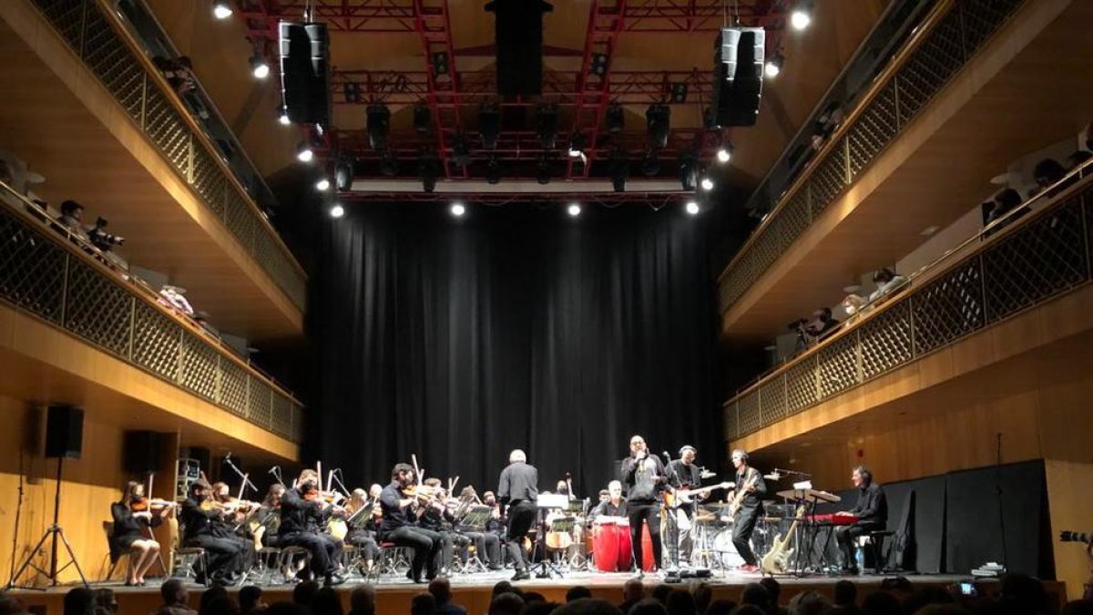 Un instant del concert.