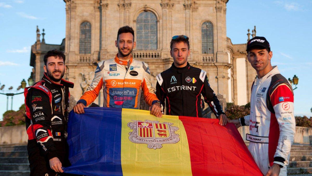 Els pilots participants al FIA Hill Climb Masters.
