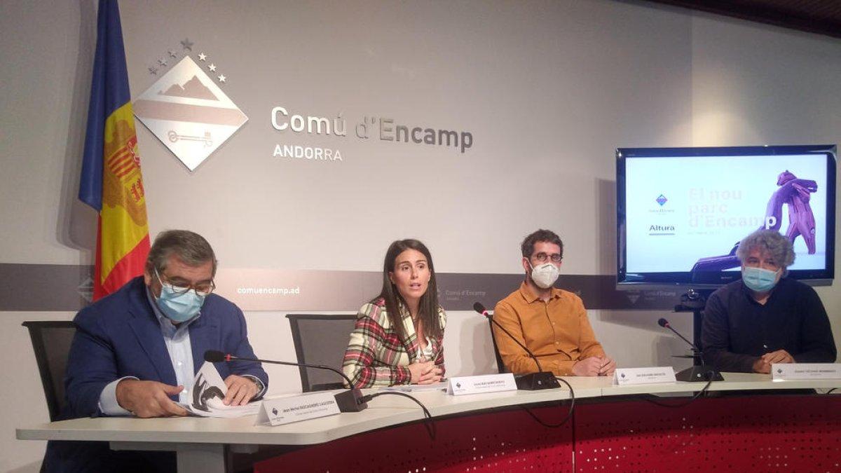 Presentació del parc aquest matí