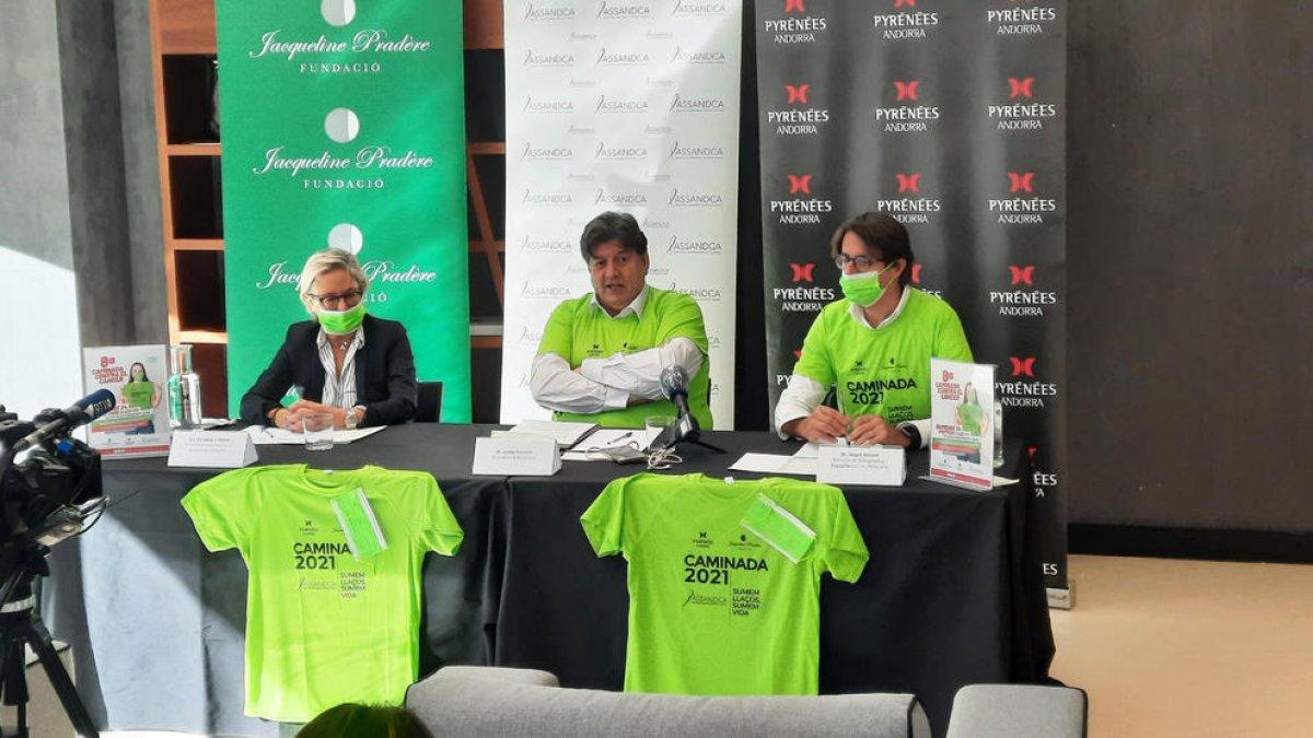 Presentació de la Caminada contra el Càncer 2021