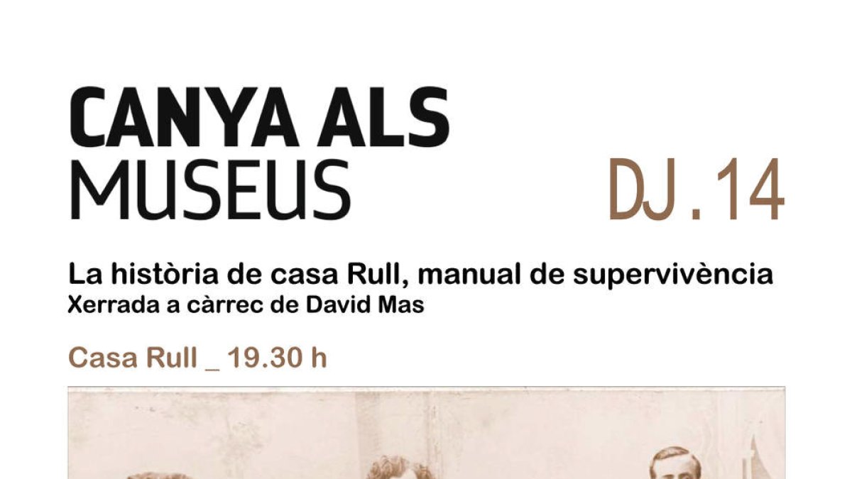 Promoció de la conferència.