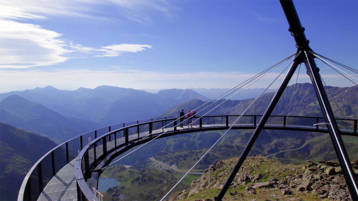 El nou Mirador Solar de Tristaina