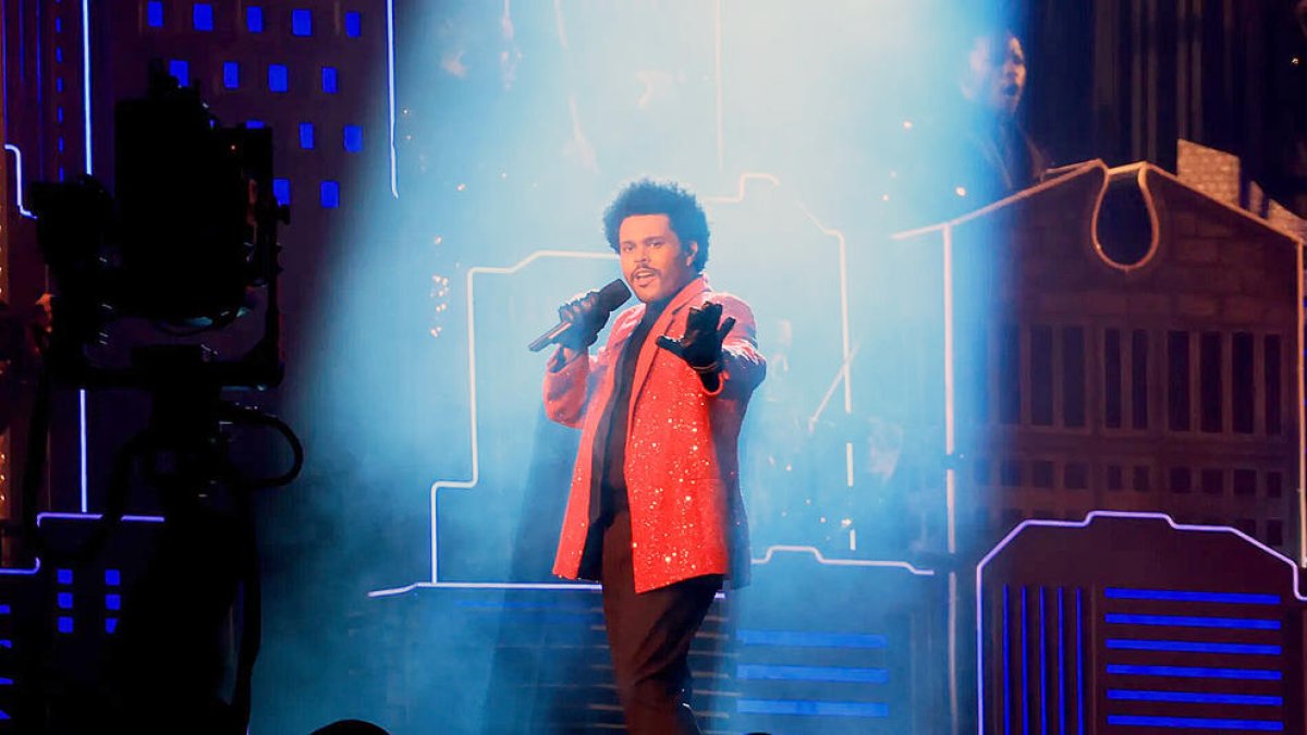 El cantant The Weeknd, creador i intèrpret de la sèrie.