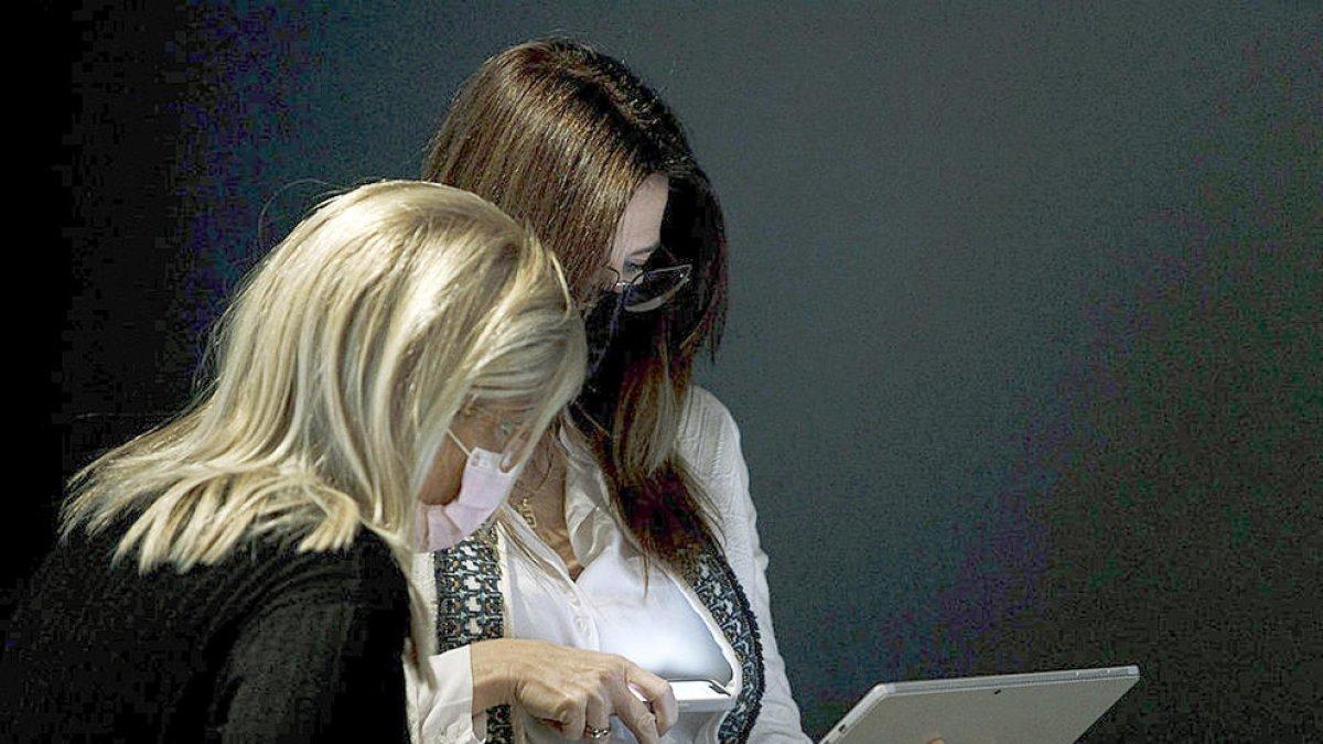 La ministra Sílvia Riva en la presentació.