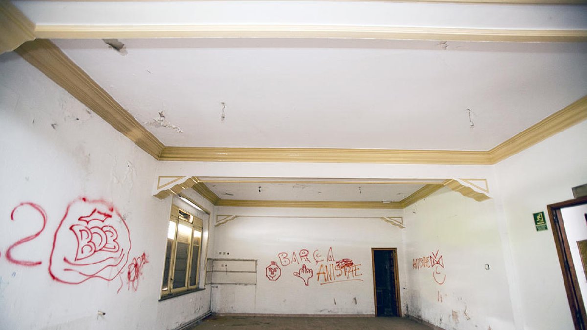 L'interior de l'hotel Casamanya.