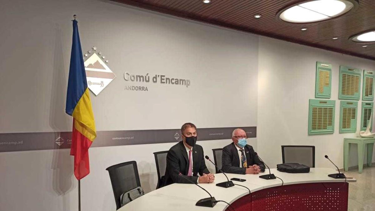 David Rios i Enric Riba.