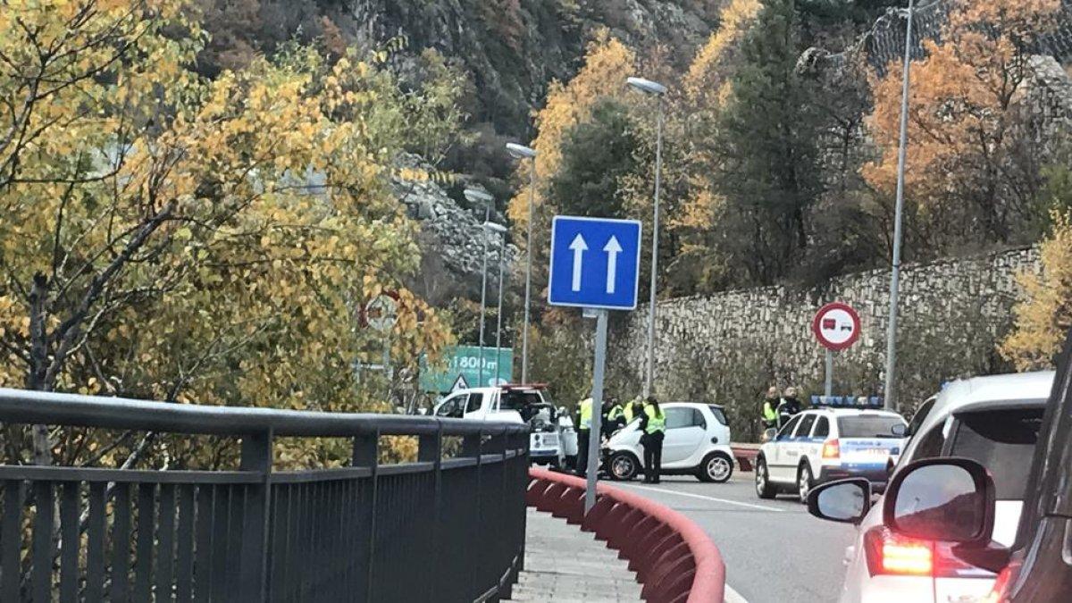 Accident al baixador de les Dos Valires