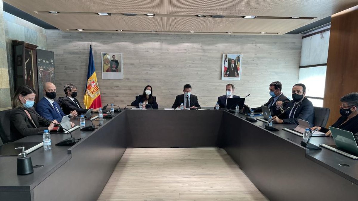 Sessió d'avui del consell de comú d'Ordino