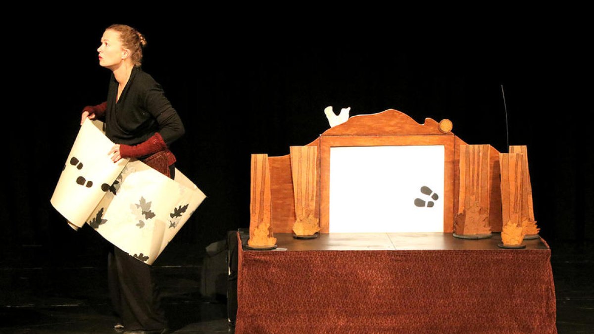 Un dels espectacles que van tenir lloc ahir.