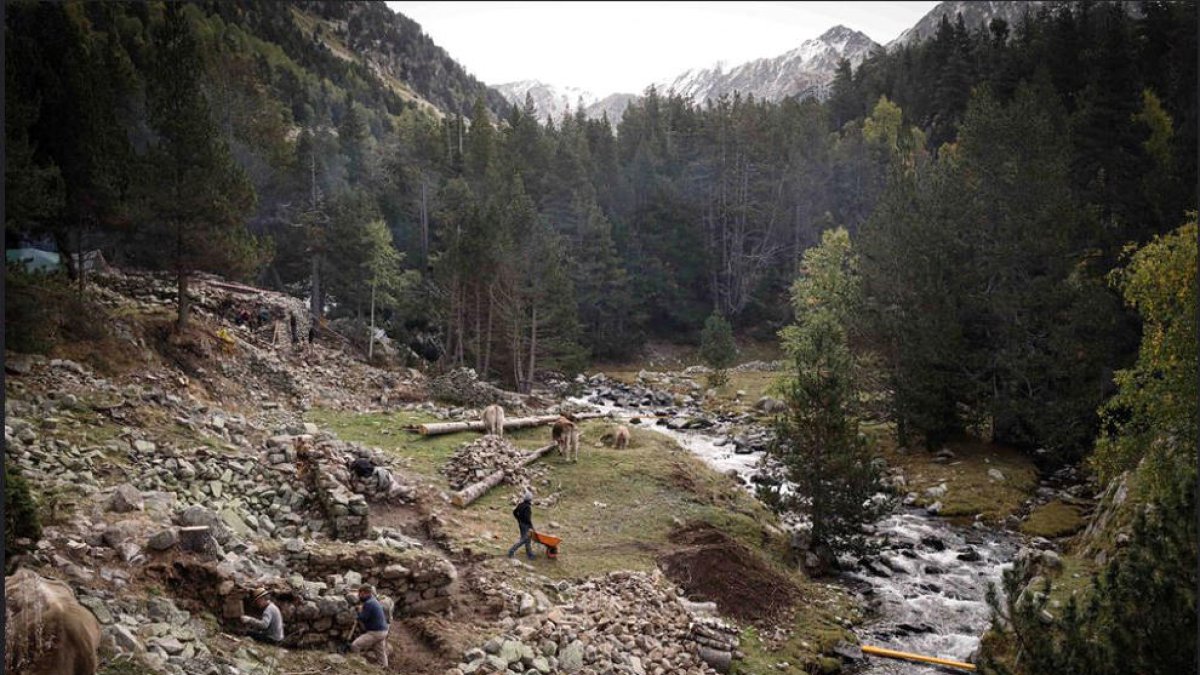 Visita institucional a la farga del Madriu el 5 d'octubre.