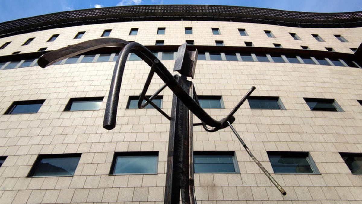 L'exterior de l'hospital.