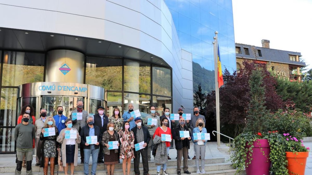 Entrega dels vals als premiats