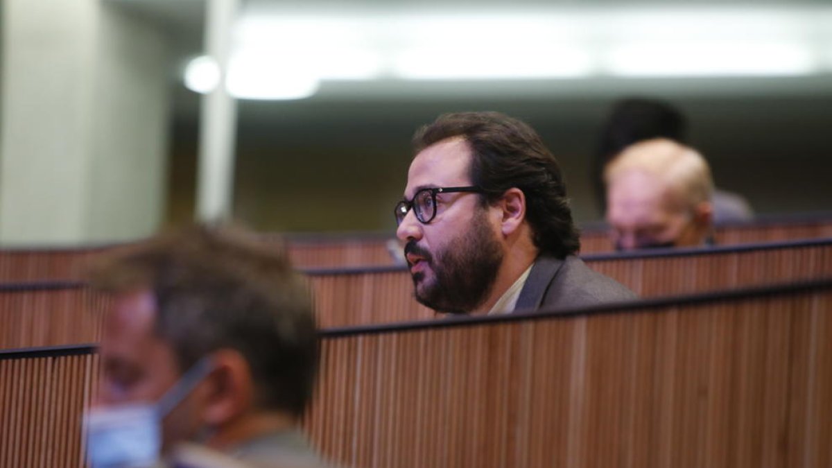 El conseller general del PS, Carles Sánchez