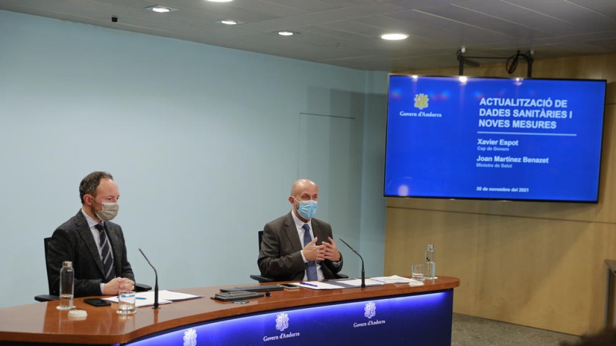 Roda de premsa de noves mesures