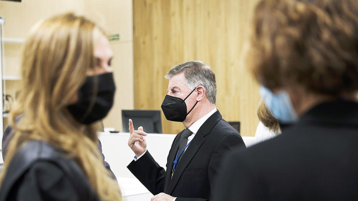 El president del Consell Superior de la Justícia, Enric Casadevall.