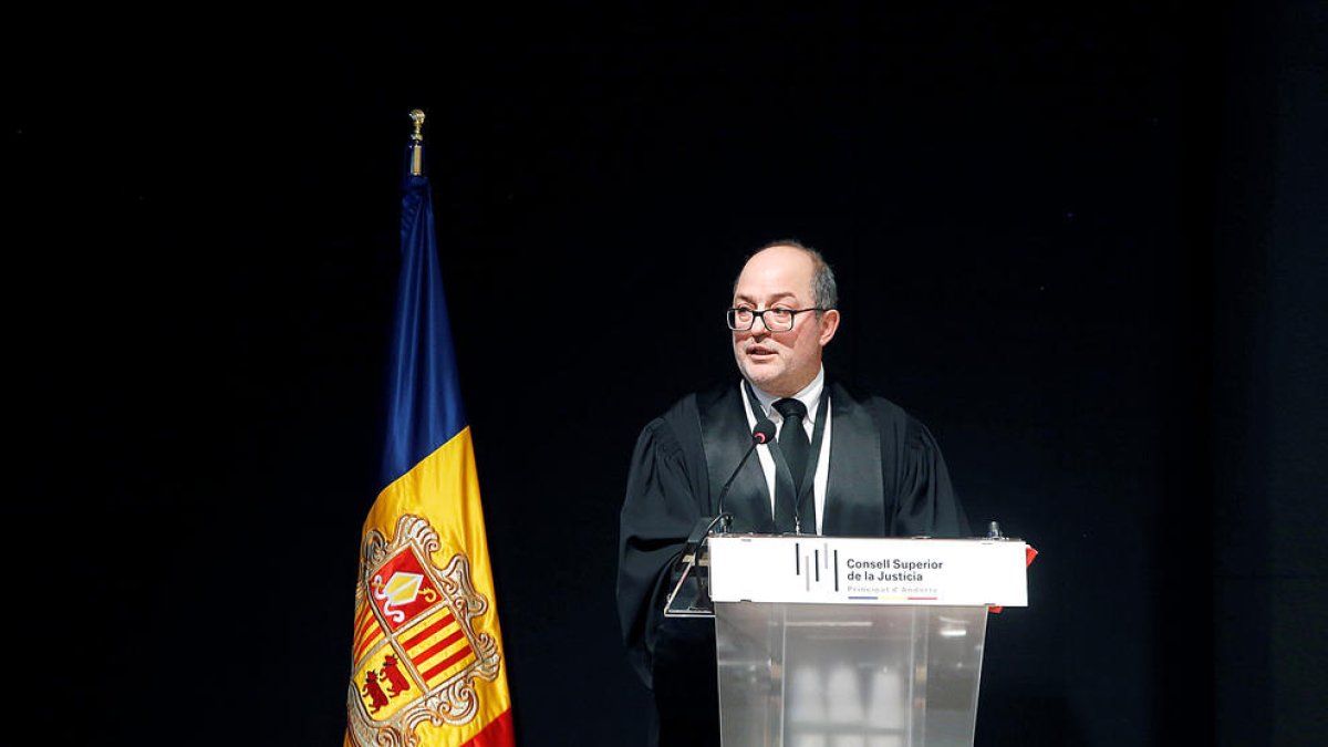 El fiscal general, Alfons Alberca.