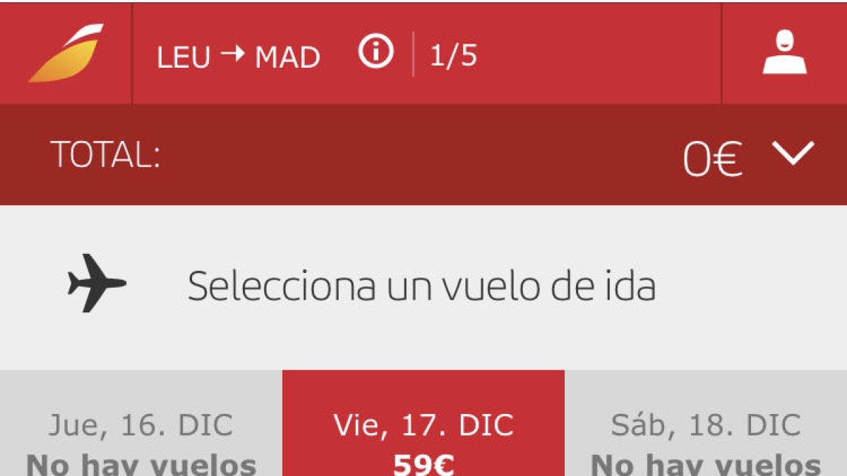 Pàgina web d'Air Nostrum