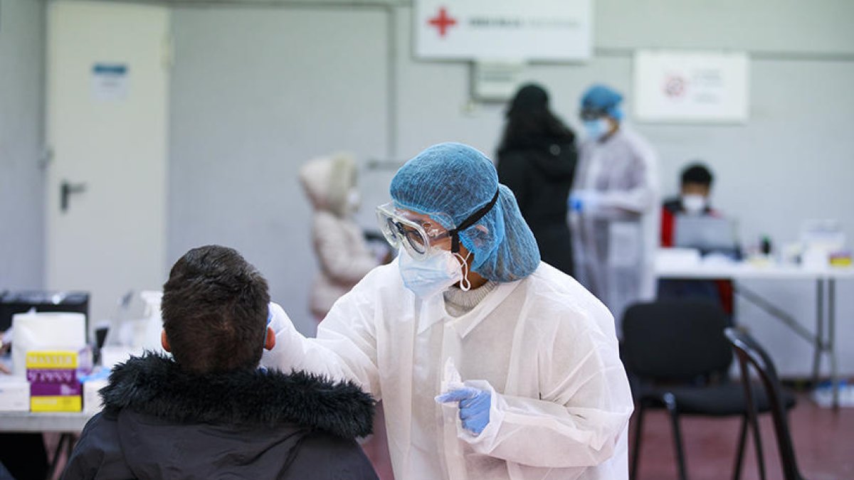 Proves TMA Creu Roja Plaça Braus Covid