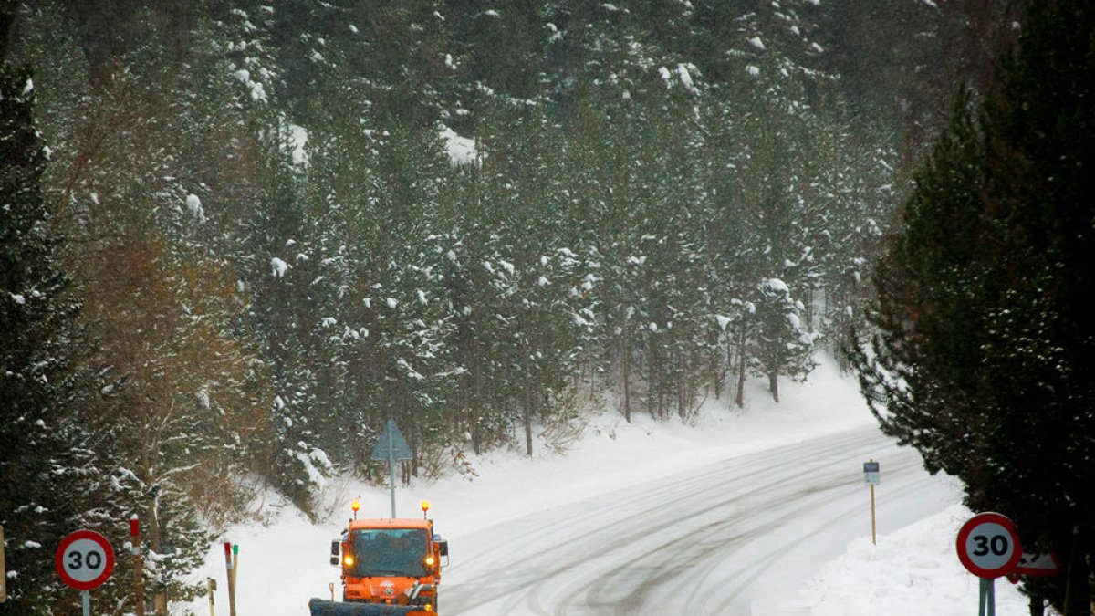Llevaneus a les pistes de Pal Vallnord