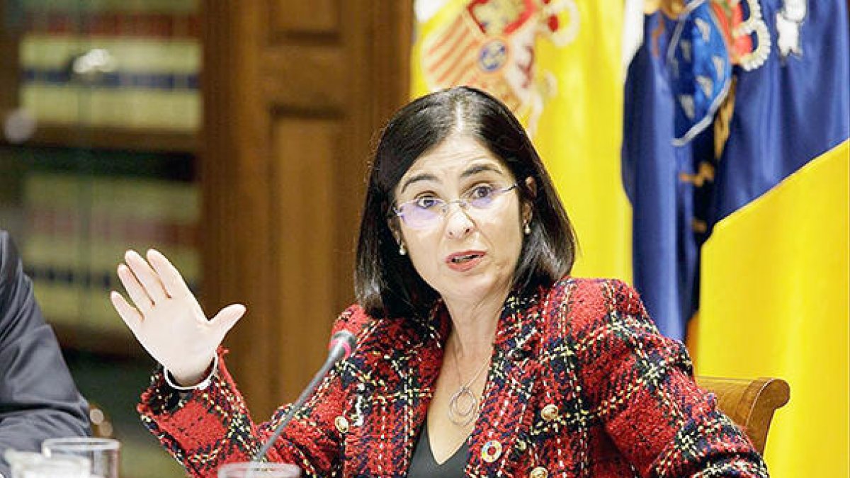 La ministra Carolina Darias.
