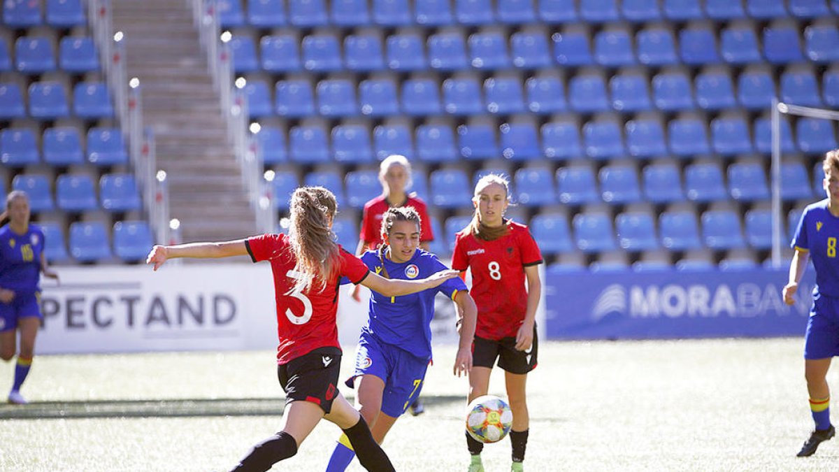 La sub 19 va perdre per la mínima.