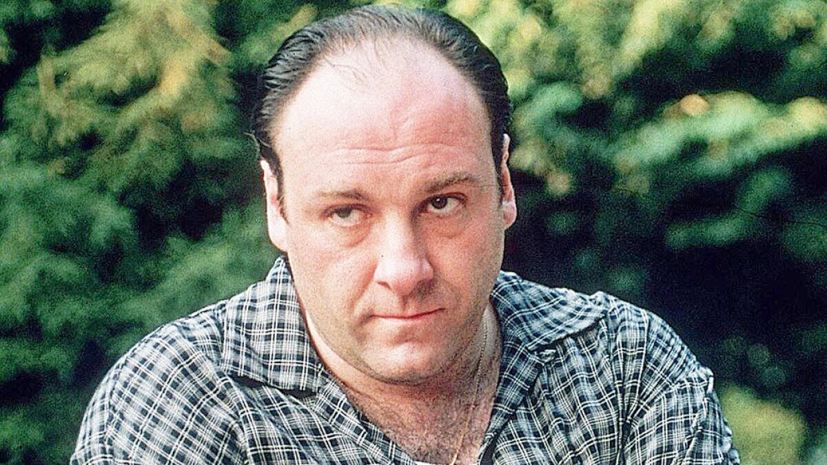 James Gandolfini en un moment de 'Los Soprano'.