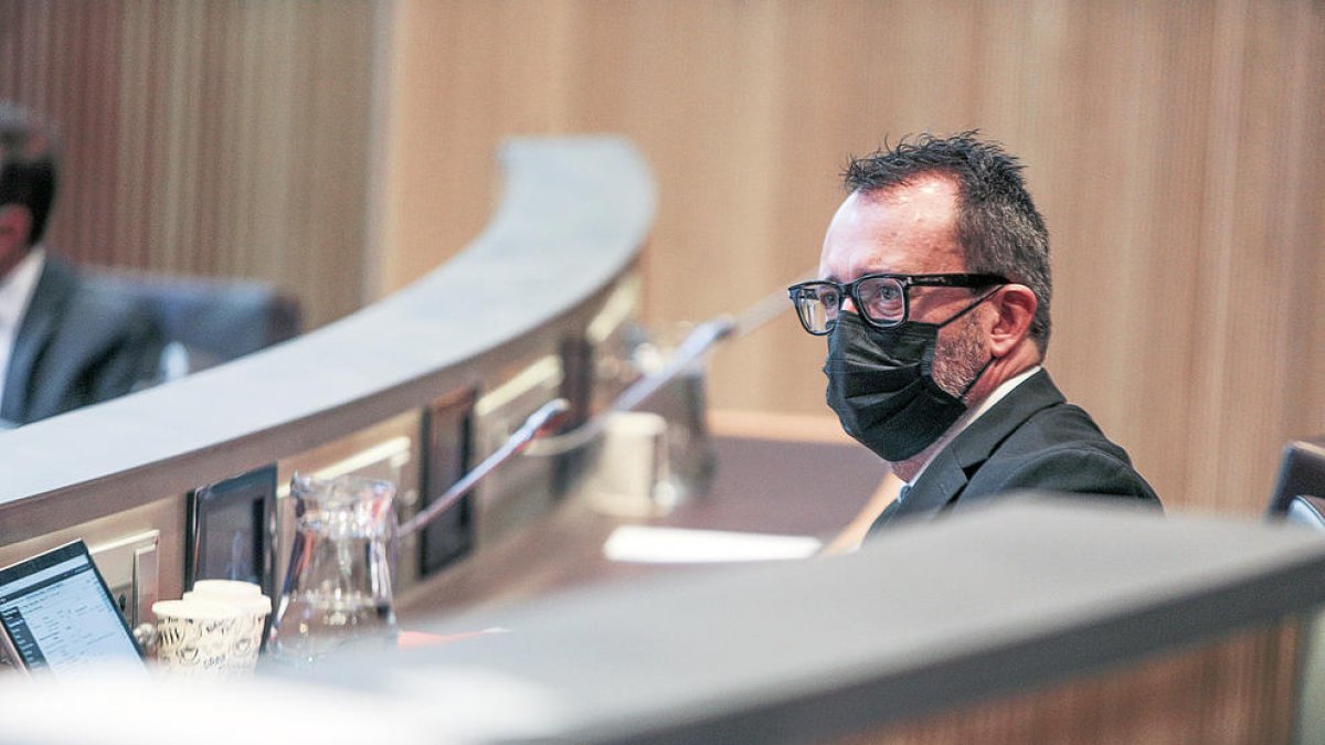 El ministre de Territori, Víctor Filloy.