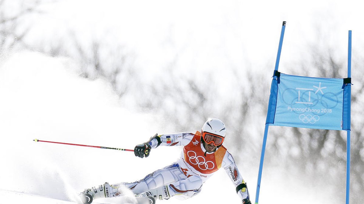 Joan Verdú, en una competició anterior.