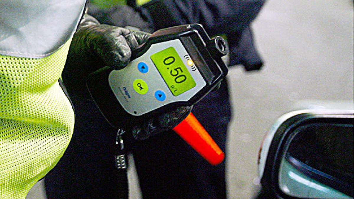 Un control de policia.