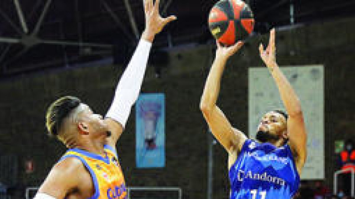 Clevin Hannah, dissabte.