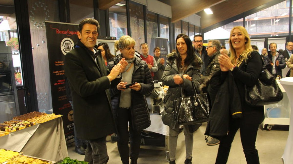 Les autoritats han estat presents aquest matí durant la presentació de la mostra