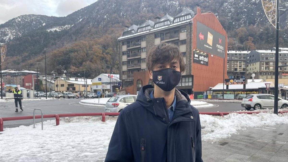 El conseller del comú d'Andorra la Vella, Sergi González
