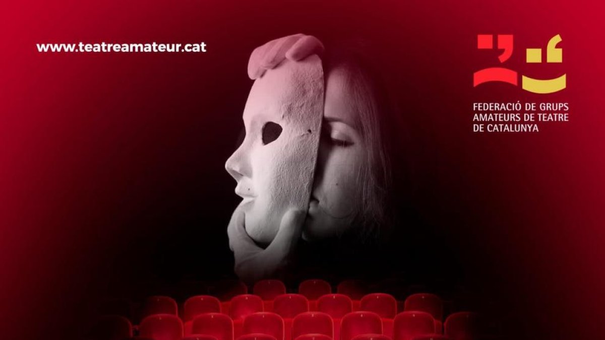 Cartell del Congrés Internacional de Grups de Teatre de Catalunya