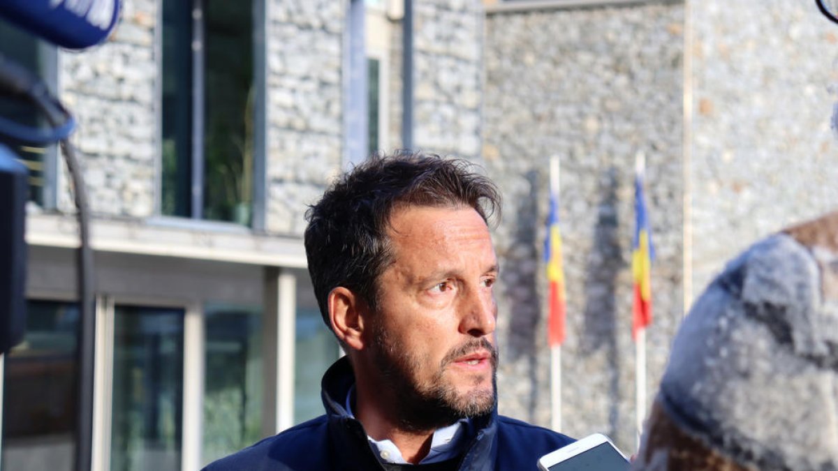 El president del PS, Pere López.