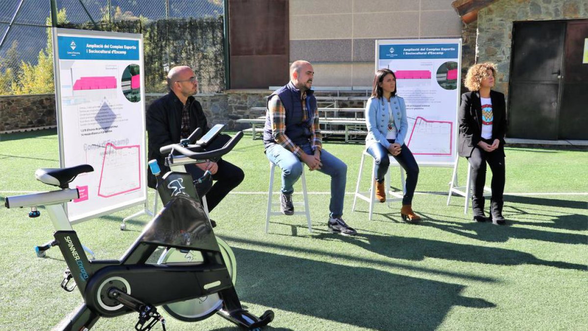 Presentació de les noves instal·lacions.