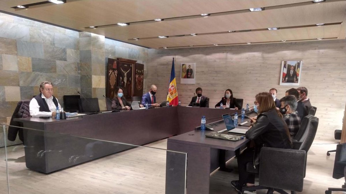 Sessió del comú d'Ordino