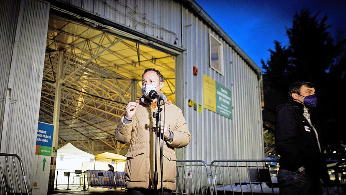 El cap de Govern va anunciar dimarts les noves mesures per als centres educatius.