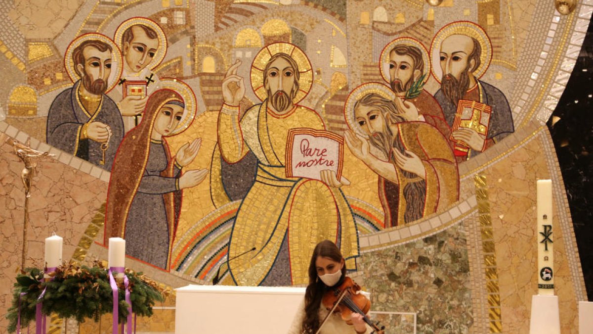 Un moment de la celebració.