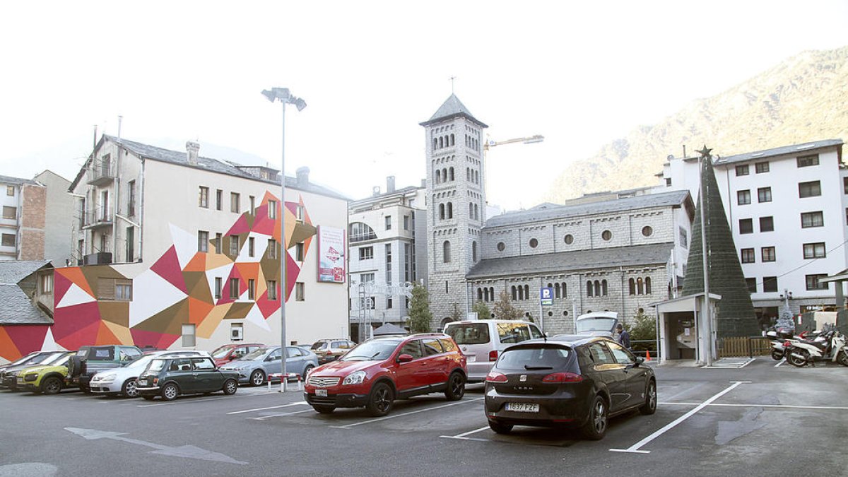 L'aparcament de l'Església va ser una de les 'víctimes' del frau.