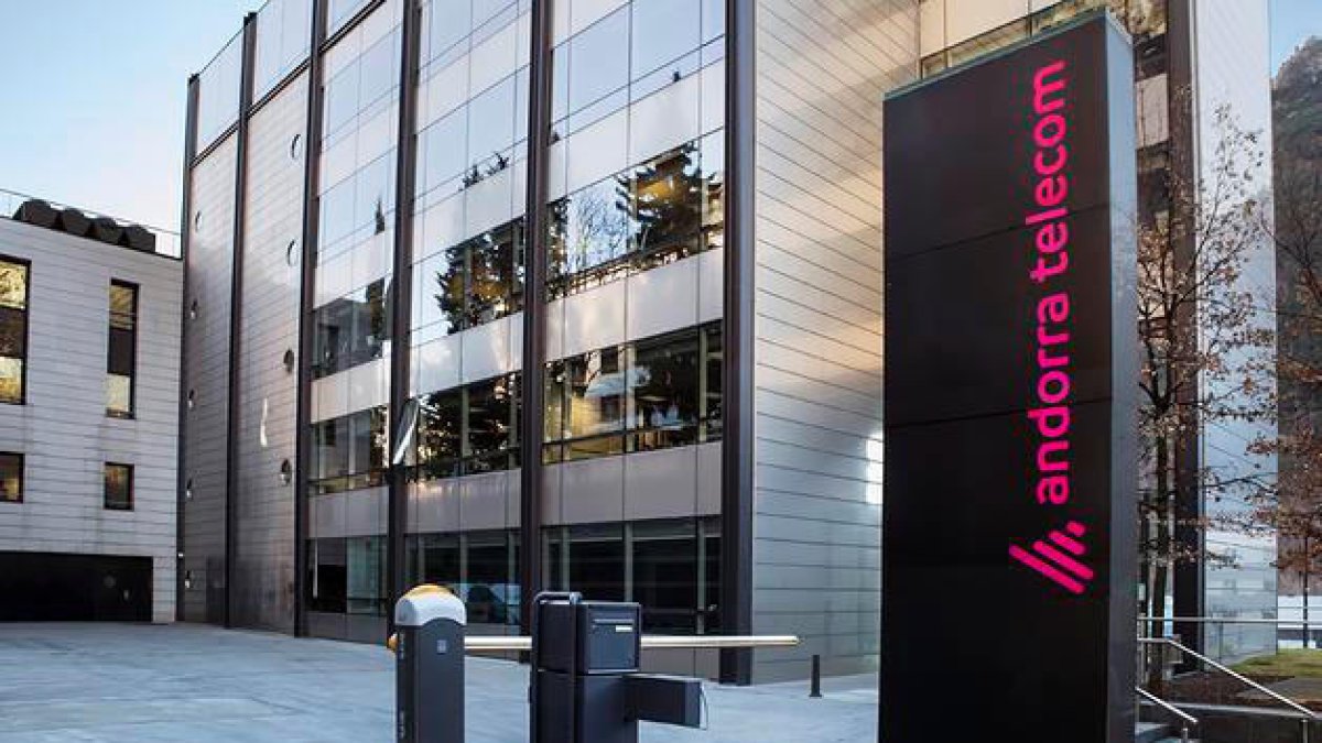 La seu principal d'Andorra Telecom.