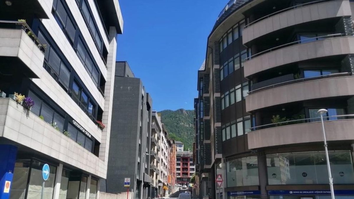Talls a la circulació per obres a Escaldes