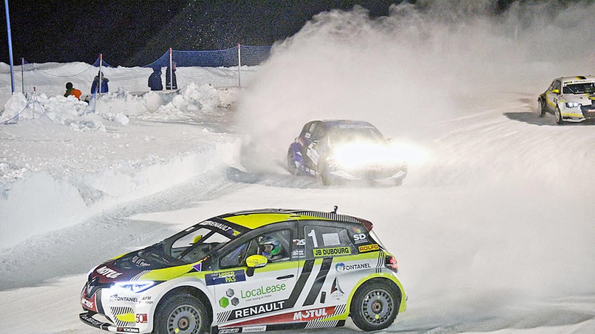 Jean-Baptiste Dubourg, durant la cursa.