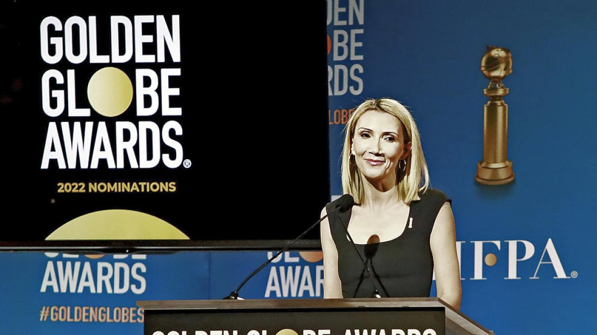 La presidenta de l'HFPA, Helen Hoehne, va presentar les candidatures en un discret acte a través de YouTube.